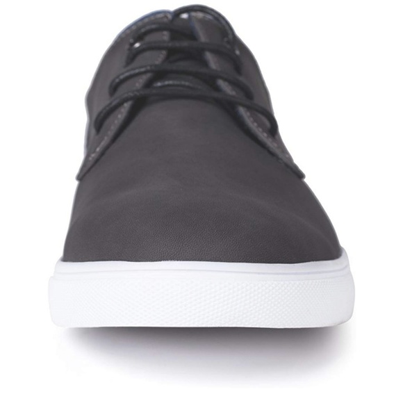 Men's Sneaker Flat Casual Shoes Black - Picture 4 of 6